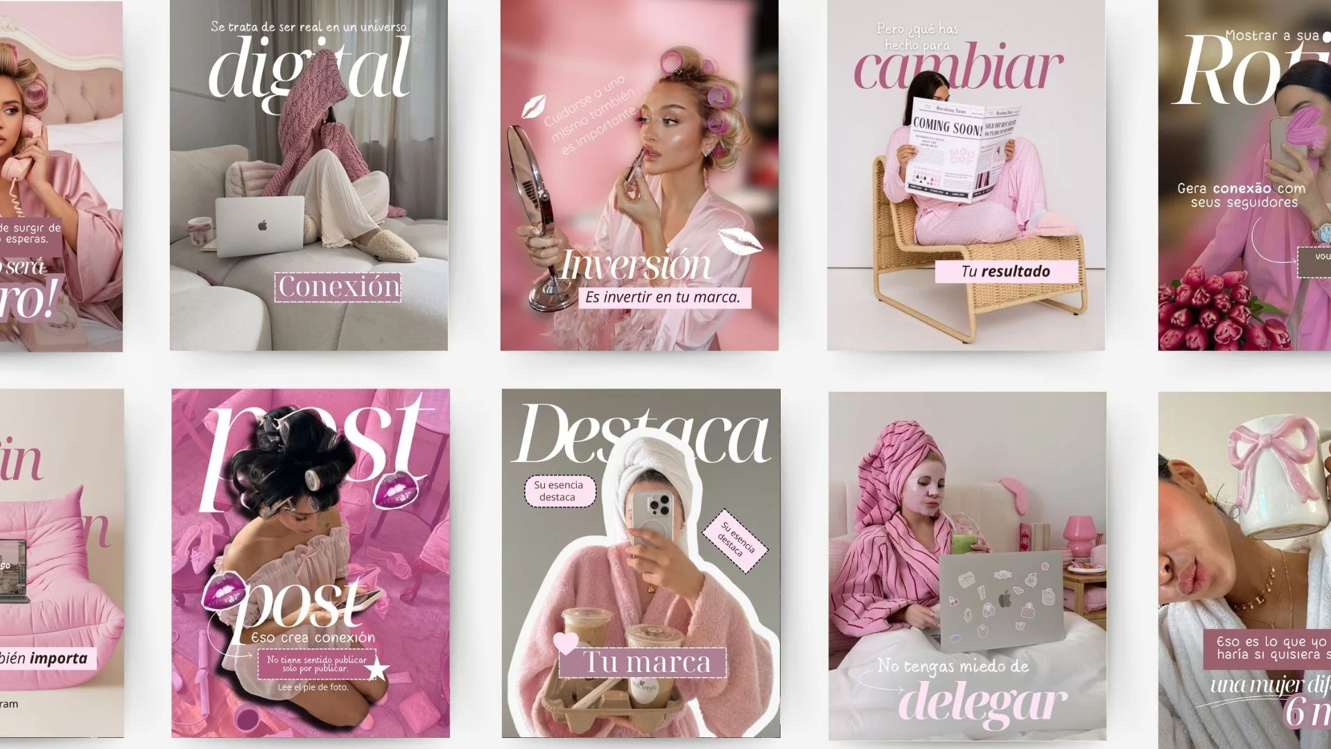 Plantillas Pink