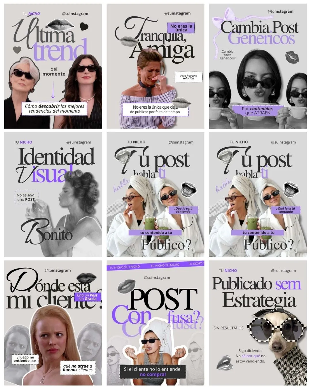 Plantillas Trend